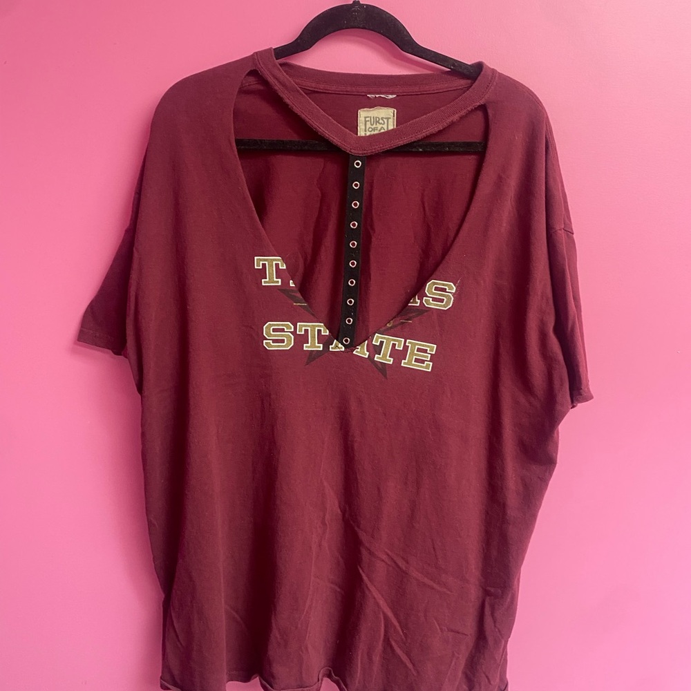 Trendy Maroon Women's Top